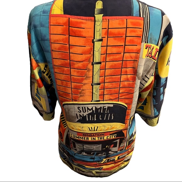 Vintage RARE Otto Kern Silk City Shirt Unisex Size Mens S | Womens M - Picture 6 of 11